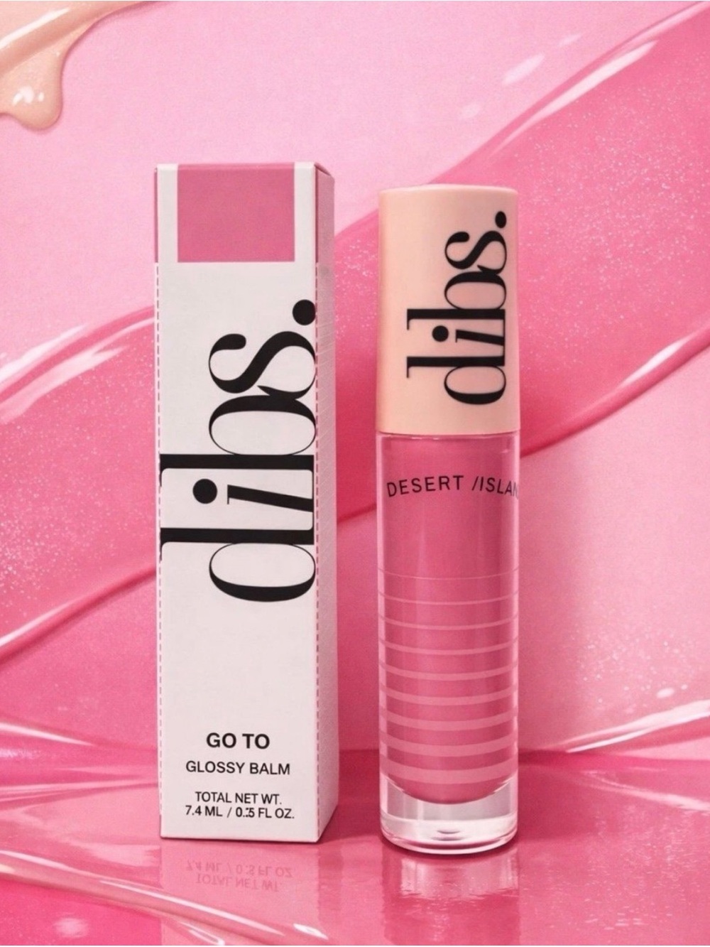 Dibs. Go To Glossy Balm Rock Candy